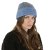 Beanies - Gårda Verbier Striped Wool Mix Beanie (grey/blue)