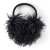 Ear warmers - Gårda Avola Faux Fur Ear Muffs (black)