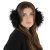 Ear warmers - Gårda Avola Faux Fur Ear Muffs (black)