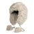Fur Hat - Gårda Tortel Faux Fur Trapper Hat (beige)