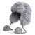 Fur Hat - Gårda Tortel Faux Fur Trapper Hat (light blue)