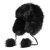 Fur Hat - Gårda Tortel Faux Fur Trapper Hat (black)