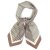Scarf - Gårda Narbonne Satin Scarf (brown/white)