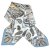 Scarf - Gårda Paisley Satin Scarf (blue)