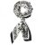 Scarf - Gårda Provence Satin Scarf (black)