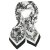 Scarf - Gårda Provence Satin Scarf (black)