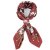 Scarf - Gårda Sousse Satin Scarf (red)