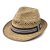 Straw Hat - Gårda Agulo Natural Straw Trilby (natural/brown)