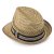 Straw Hat - Gårda Agulo Natural Straw Trilby (natural/brown)