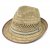 Straw Hat - Gårda Agulo Natural Straw Trilby (natural/cream)
