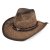 Straw Hat - Gårda Barcelona Western Hat (brown)