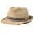 Straw Hat - Gårda Benijo Raffia Trilby (natural/taupe)