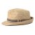 Straw Hat - Gårda Benijo Raffia Trilby (natural/taupe)