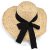 Straw Hat - Gårda Biarritz Sun Hat (nature/black)