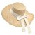 Straw Hat - Gårda Cadiz Sun Hat (nature/off white)