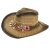 Straw Hat - Gårda Cassis Western Hat (brown)