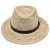 Straw Hat - Gårda Funchal Raffia Fedora (light natural/dark brown)