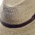 Straw Hat - Gårda Funchal Raffia Fedora (light natural/dark brown)