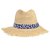 Straw Hat - Gårda Lanzarote Fedora (nature/blue)