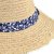 Straw Hat - Gårda Lanzarote Fedora (nature/blue)