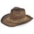 Straw Hat - Gårda Malaga Western Hat (brown)