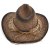 Straw Hat - Gårda Malaga Western Hat (brown)