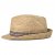 Straw Hat - Gårda Marzagan Raffia Trilby (natural/blue)