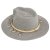 Straw Hat - Gårda Nerja Fedora (grey)