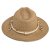 Straw Hat - Gårda Nerja Fedora (khaki)