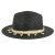 Straw Hat - Gårda Nerja Fedora (black)