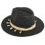 Straw Hat - Gårda Nerja Fedora (black)