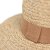 Straw Hat - Gårda Positano Fedora (nature/khaki)