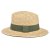 Straw Hat - Gårda Positano Fedora (nature/dark green)