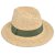 Straw Hat - Gårda Positano Fedora (nature/dark green)