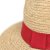 Straw Hat - Gårda Positano Fedora (nature/red)