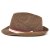 Straw Hat - Gårda Seville Trilby (brown)