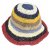 Straw Hat - Gårda Sorrento Bucket hat (dark multi)