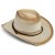 Straw Hat - Gårda Taranto Western Hat (beige)