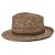 Straw Hat - Gårda Tenerife Raffia Fedora (natural/brown)