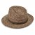 Straw Hat - Gårda Tenerife Raffia Fedora (natural/brown)