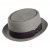 Hats - Toyo Braided Pork Pie (grey)