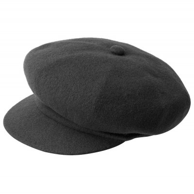 Flat cap - Kangol Wool Spitfire (dark grey)