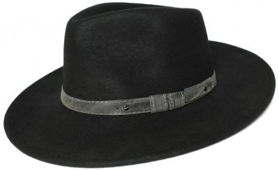 Hats - Gårda Lucilla Fedora (black)