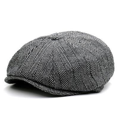 Flat cap - Gårda Roydale Newsboy Cap (grey)