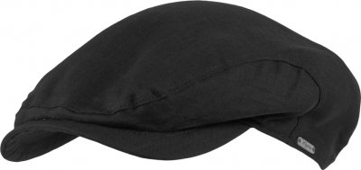 Flat cap - Wigéns Ivy Classic Cap (black)