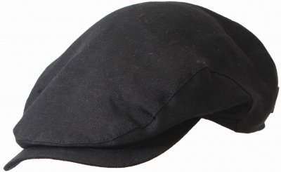 Flat cap - Wigéns Ivy Classic Cap (black)