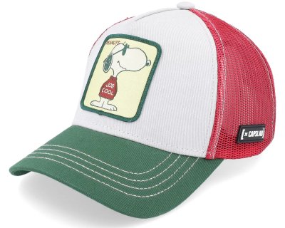 Caps - Capslab Peanuts Snoopy (white/green/red)