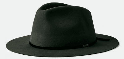 Hats - Brixton Wesley Packable Fedora (black)