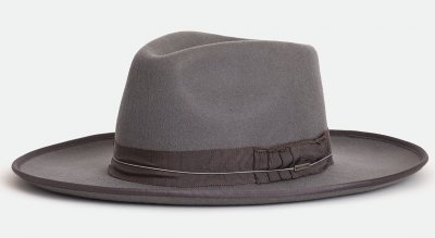Hats - Brixton Reno Fedora (grey)