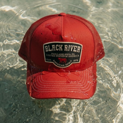Cap - Black River Foundry Trucker (red)